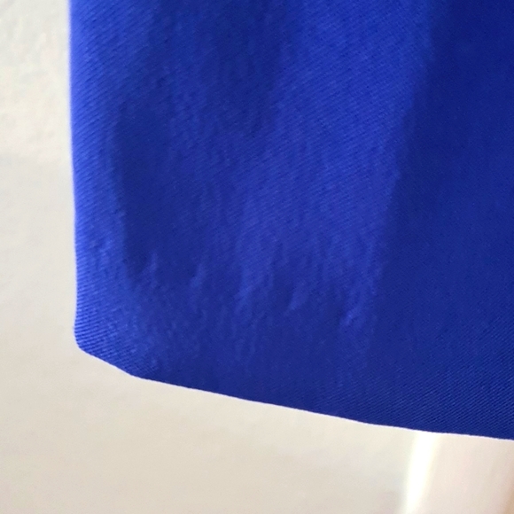 Blue business casual dress. 💙 - Picture 2 of 4